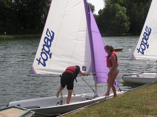 Ecole de voile du 20 aout 09