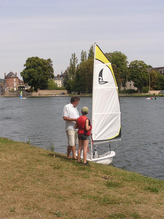 Ecole de voile du 20 aout 09