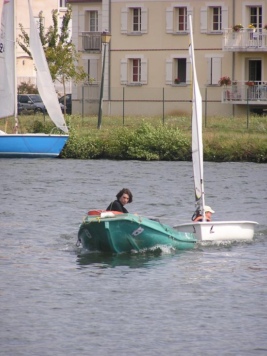 Ecole de voile du 20 aout 09