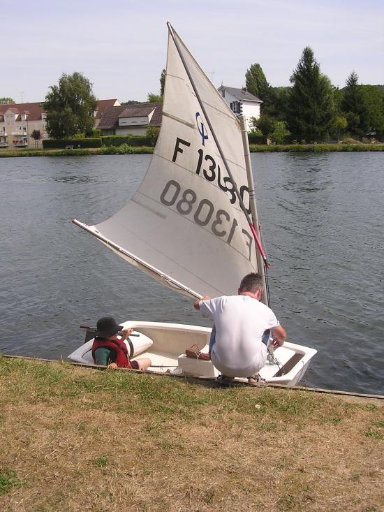 Ecole de voile du 20 aout 09