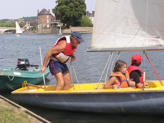 Ecole de voile du 20 aout 09