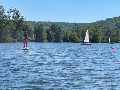 Paddle et bateau