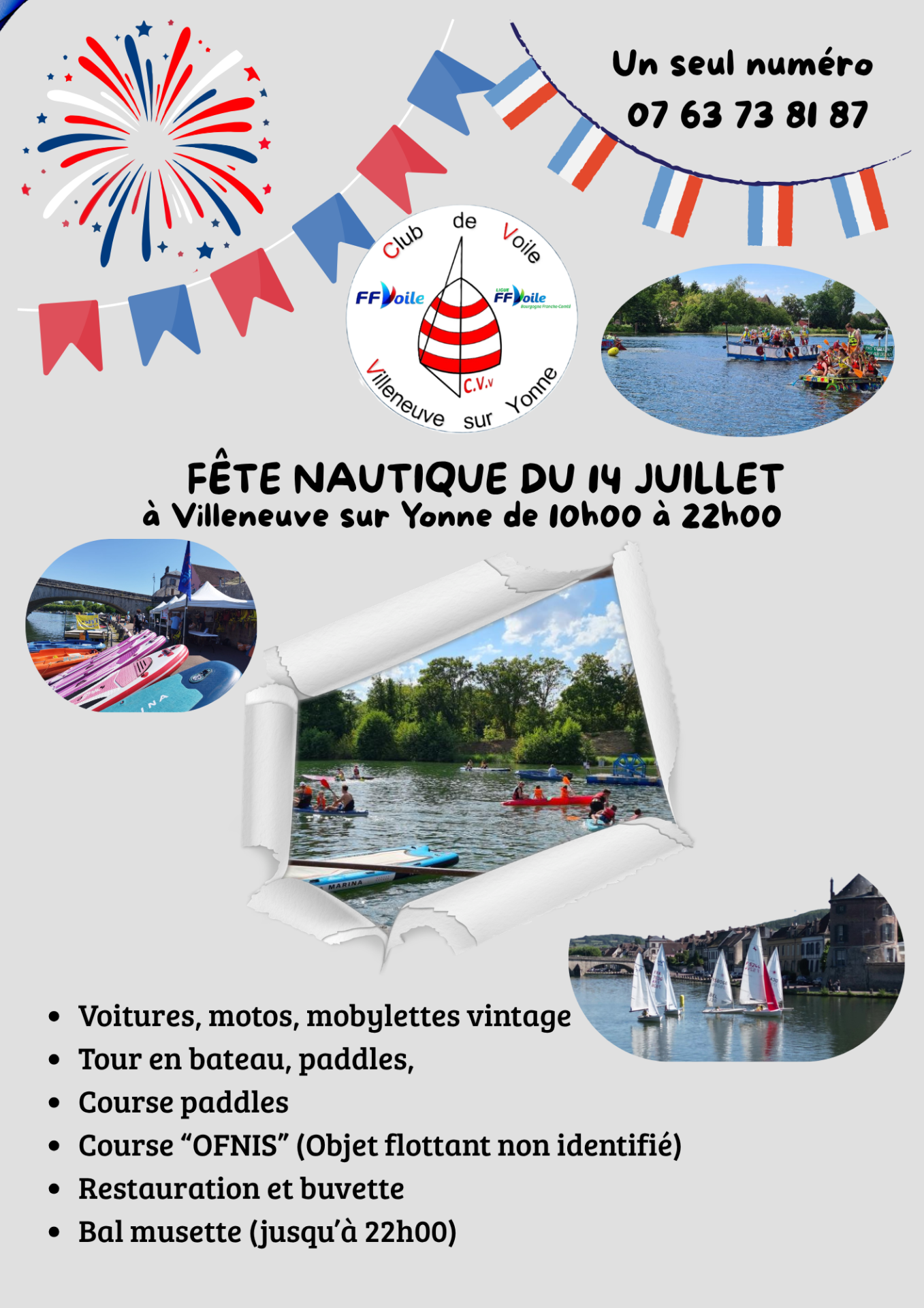 Fete nautique du 14 juillet